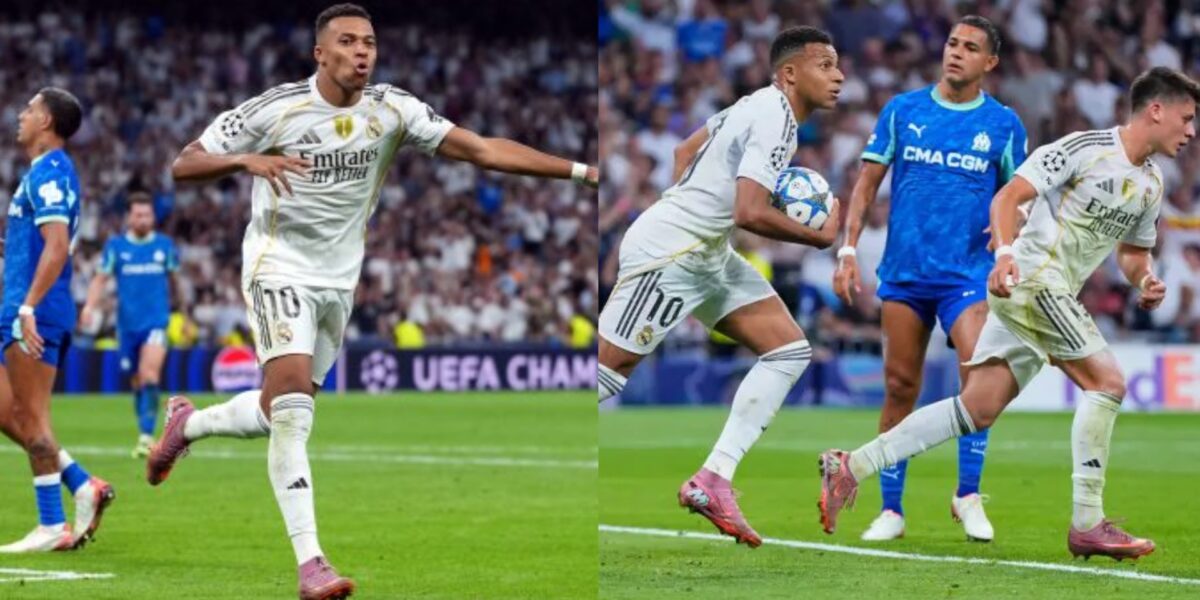 Mbappé Shines with Brace as Real Madrid Down Marseille in Champions League